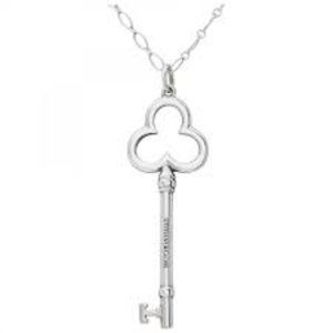 Tiffany & Co key necklace pendant